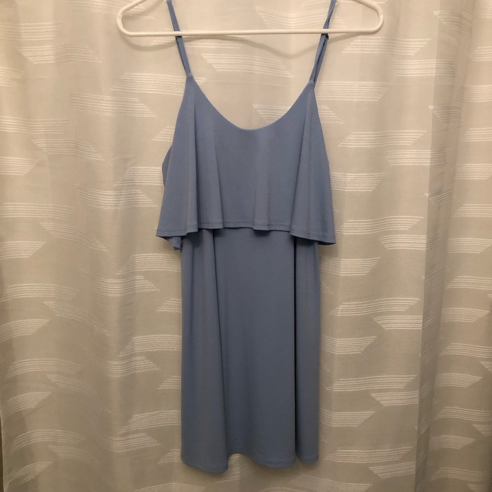 Express Light Blue Dress